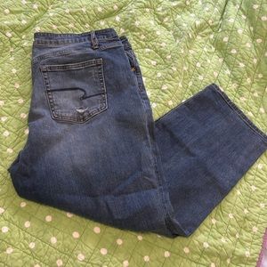 Midrise ankle Jean